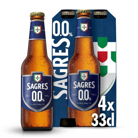 Imagem de Cerveja Sagres 0% Alchol Six-Pack Btl