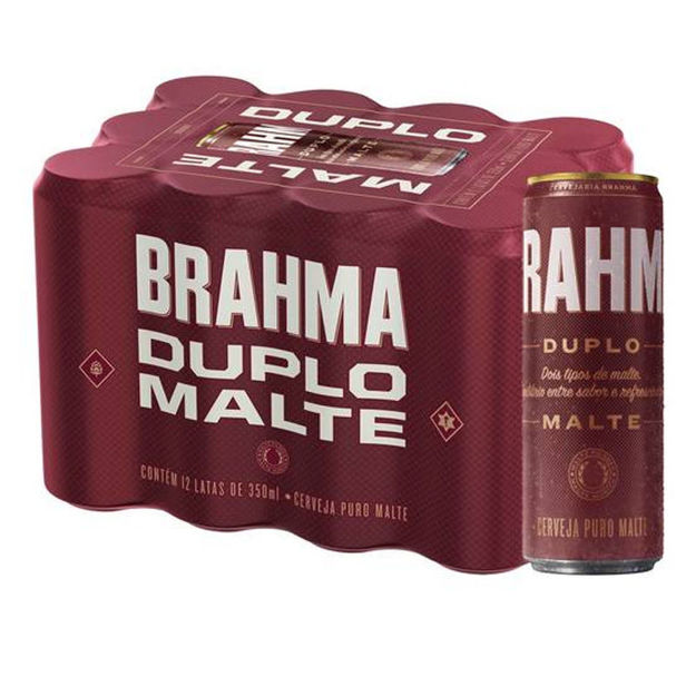 Picture of Beer Brahma Duplo Malte Can