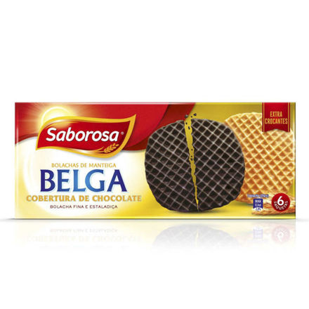 Picture of Belga Biscuit With Chocolate Sabrosa