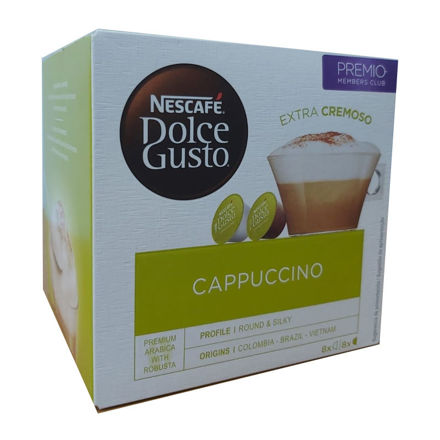 Picture of Nescafe Dolce Gusto Cappuccino 16 Capsules