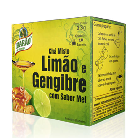 Picture of Tea Barao de Cotegipe Lime Ginger Honey Flavour