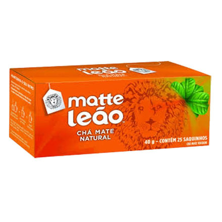 Imagem de Cha Matte Leao Natural Sachets