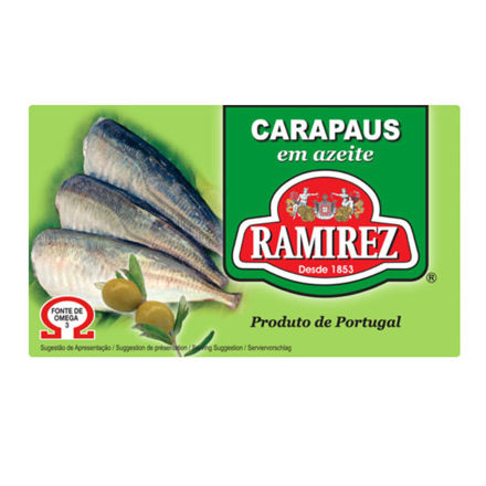 Imagem de Carapaus Ramirez Em Azeite Lata