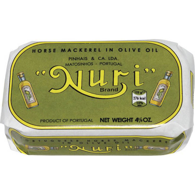 Picture of Horse Mackerel In Olive Oil Tin Nuri 