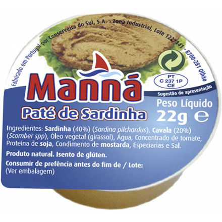 Imagem de Pate Manna De Sardinha Fs