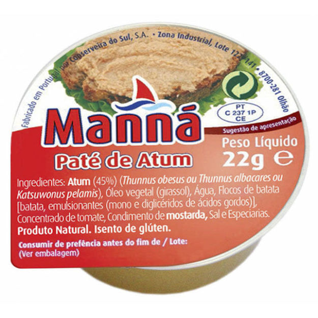 Imagem de Pate Manna De Atum Fs