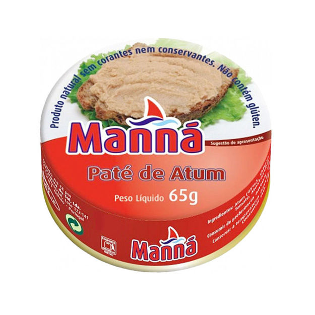 Imagem de Pate Manna De Atum Lata