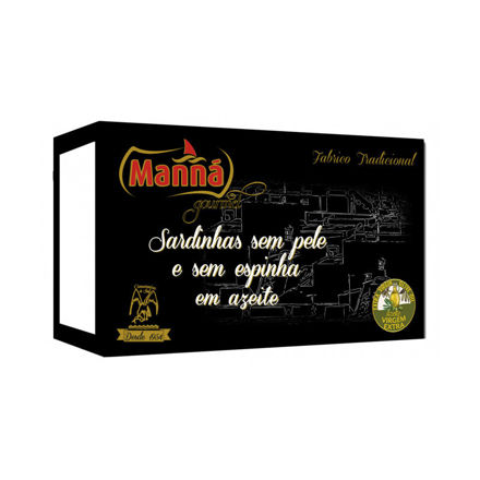 Picture of Manna Sardines Gourmet Skinless/Boneless Olive Oil Tin