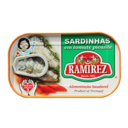 Picture of Ramirez Sardines In Spicy Tomato Sauce Tin