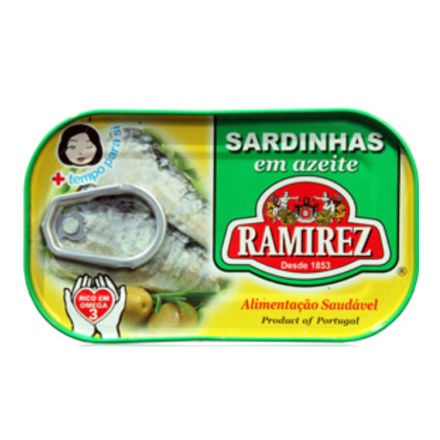 Imagem de Sardinhas Ramirez Em Azeite Lata