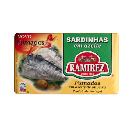 Imagem de Sardinhas Ramirez Em Azeite Com Aroma De Fumo Lata