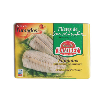 Picture of Ramirez Smoked Fillet Sardines In Olive Oil Tin