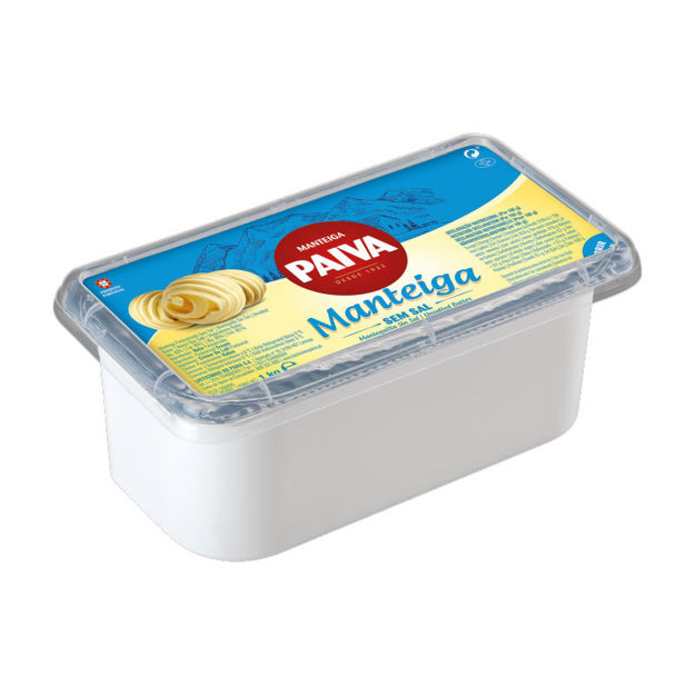 Picture of Butter Paiva Without Salt (1kg) Fs