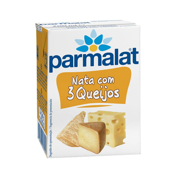 Picture of Uht Parmalat Cream With 3 Cheeses