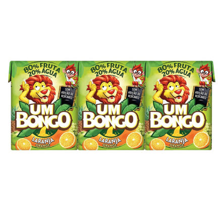 Picture of Um Bongo Orange Juice With Straw