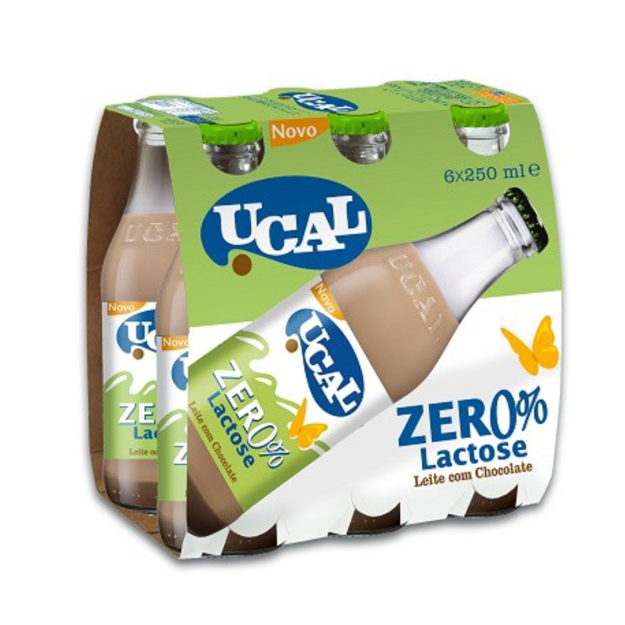 Picture of Ucal Milk Chocolate 0% Lactose Six-Pack