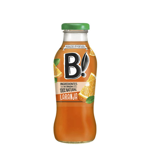 Picture of Juice B! Ice Drink Orange Btl.