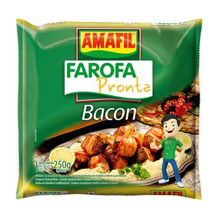 Imagem de Farofa Mandioca Sabor Bacon Amafil