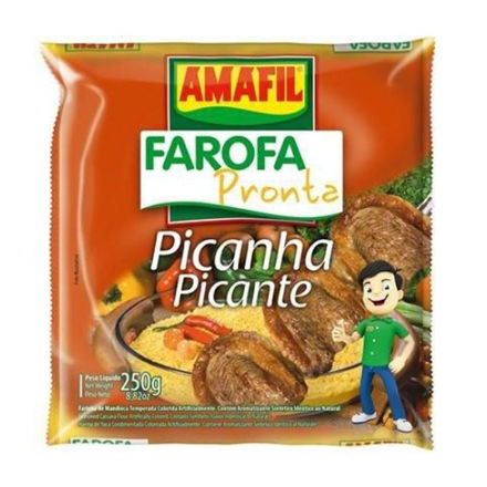 Imagem de Farofa Mandioca Sabor Picanha Amafil