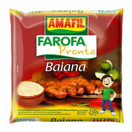 Imagem de Farofa Mandioca Sabor Baiana Amafil