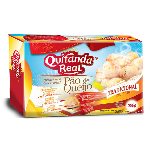 Picture of Cheese Bread Traditional Raw Quitanda Real Bag (12 Unt)