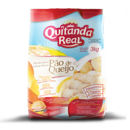 Imagem de Pao De Queijo Quitanda Real Super Lanche Cru (65g X 180unid)