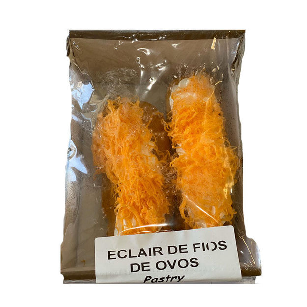 Imagem de Pastelaria Pronta Eclair (Duchese) Com Fio de Ovos Flor do Vouga