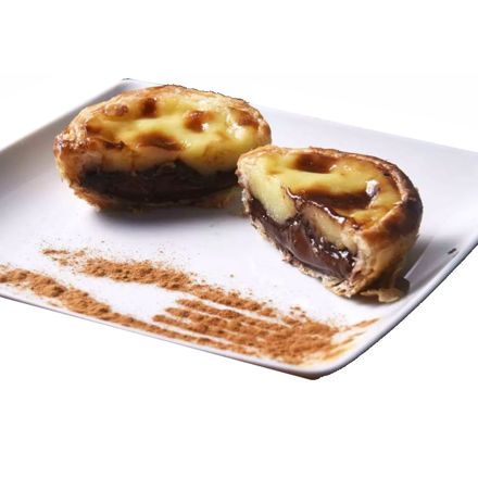 Picture of Custard Tart With Nutella Cooked Flor Do Vouga Cv