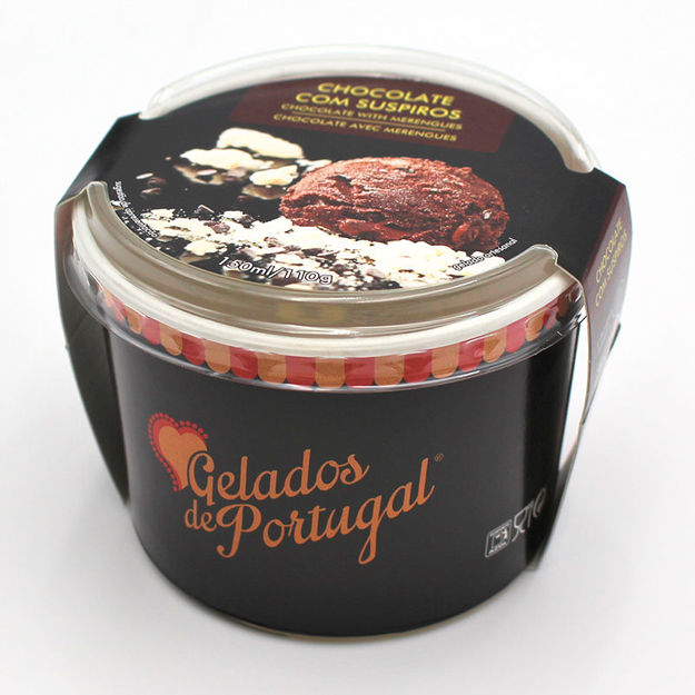 Picture of Ice Cream Chocolate With Merengue Fabridoce 15cl