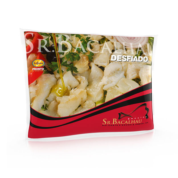 Imagem de Bacalhau Congelado Sr.Bacalhau Desfiado Saco