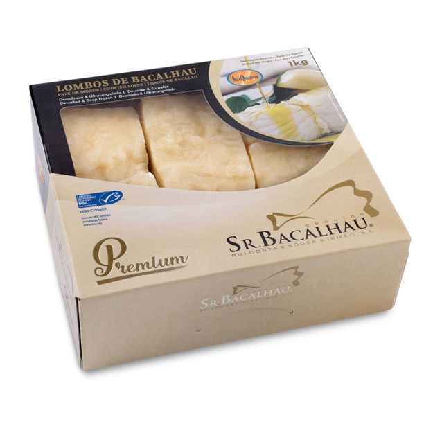 Picture of Cod Fish Frozen Sr. Bacalhau Loin Premium