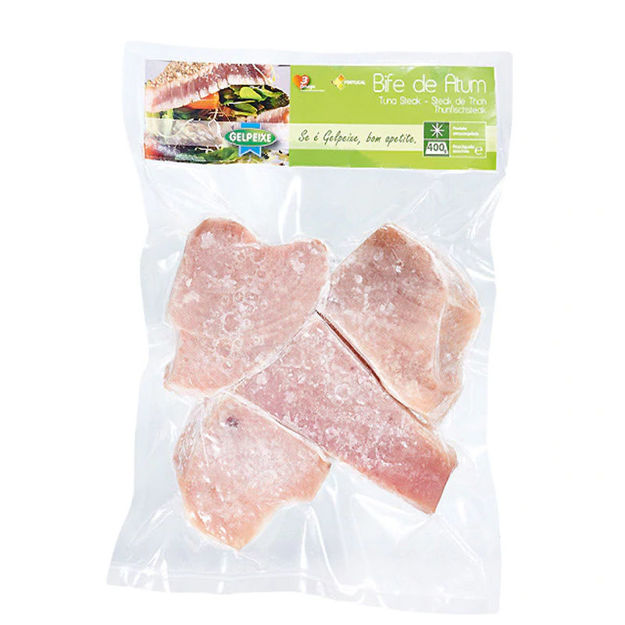 Picture of Tuna Pieces Yellow Frozen Gelpeixe