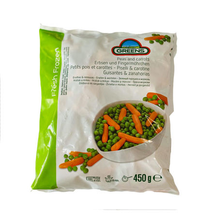 Picture of Veg. Peas And Carrots Frozen Greens