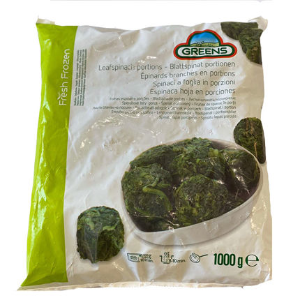 Picture of Veg. Spinach Leaves Frozen Portions Fs