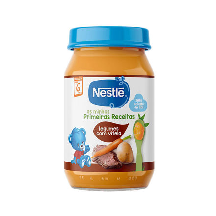 Imagem de Baby Food Nestle Legumes Com Vitela