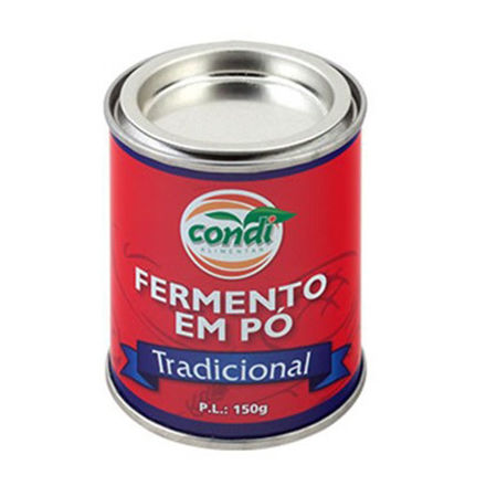 Imagem de Fermento Tradicional Condi Em Po Lata