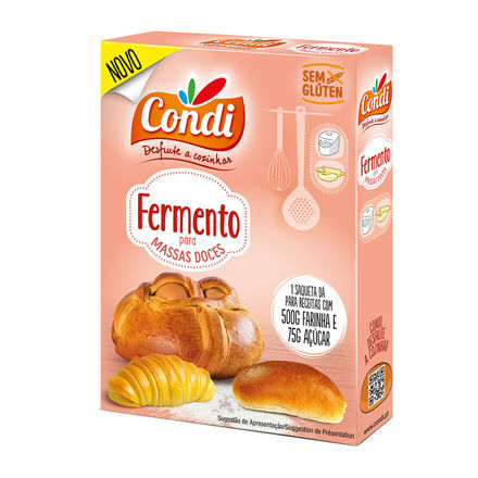 Imagem de Fermento Padeiro Massas Doces Condi Po Carteira