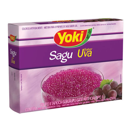 Picture of Grape Flavored Cassava Sagu Yoki