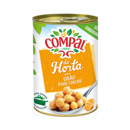 Picture of Chickpeas In Brine Compal Small Tin 410g