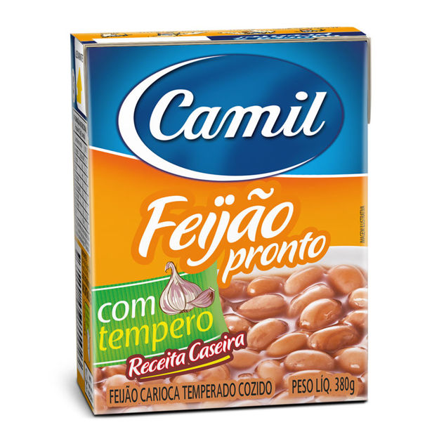 Picture of Cooked Brown Beans With Seasoning Camil Tp