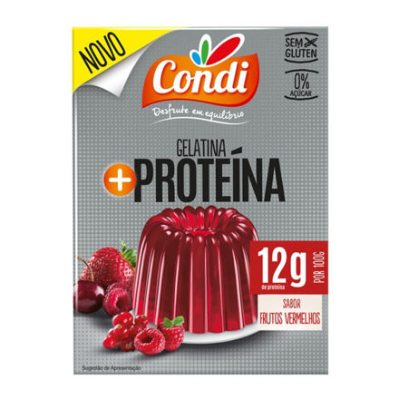 Imagem de Gelatina Condi Proteina Frutos Vermelhos