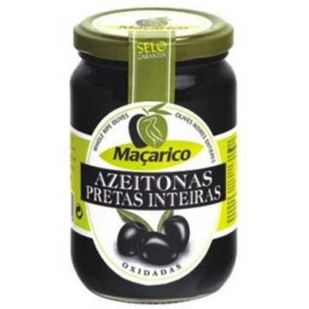 Picture of Black Olives Macarico  261/290 Jar