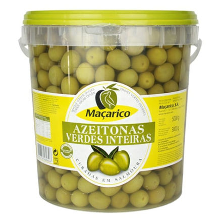 Imagem de Azeitona Macarico Verde 181/200 Balde Fs