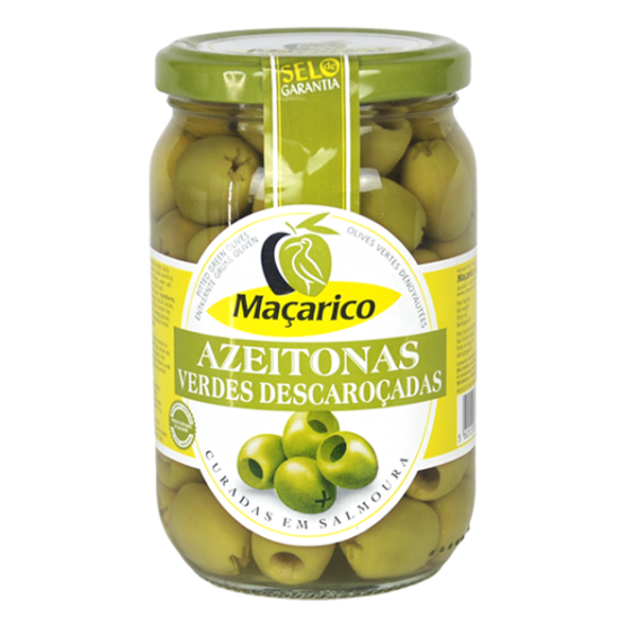 Picture of Green Pitted Olives Macarico Jar 290/320