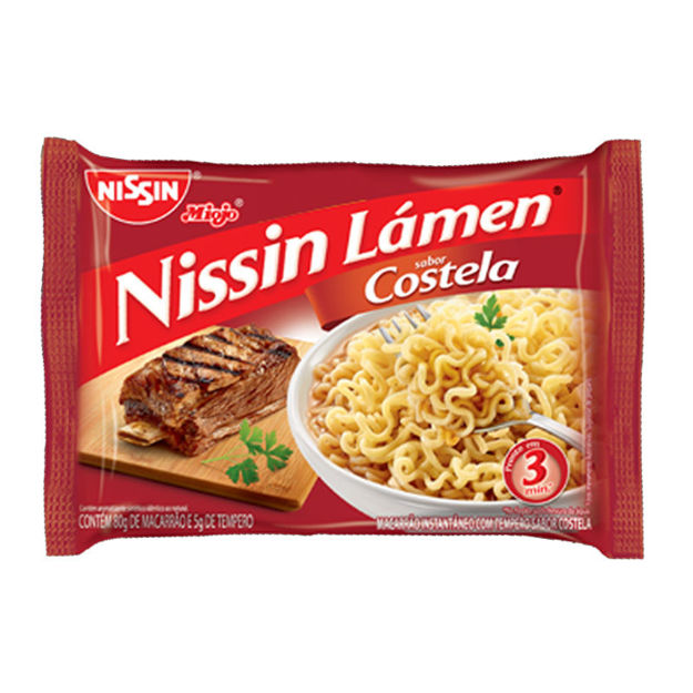 Picture of Instant Macaroni Nissin Rib Flavour