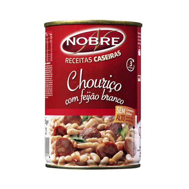 Picture of Chorizo ​​With White Beans Nobre Tin