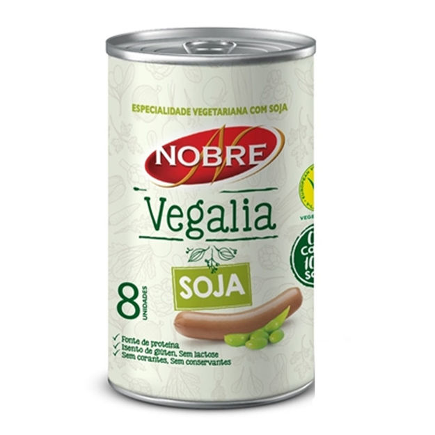 Picture of Soy Sausage Vegalia Soja Nobre Tin