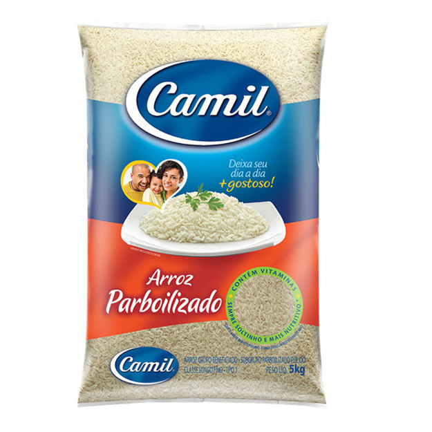 Imagem de Arroz Camil Vaporizado (Paraboiled)