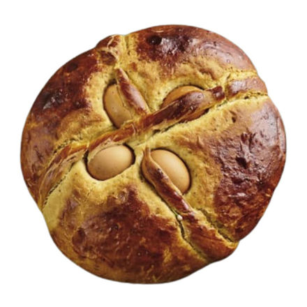 Picture of Flor Do Vouga Easter Cake Folar 4 Eggs