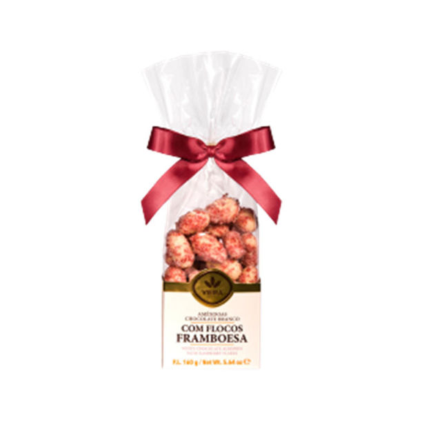 Picture of Vieira Premium Almonds With White Chocolate And Raspeberry Flakes Sachet